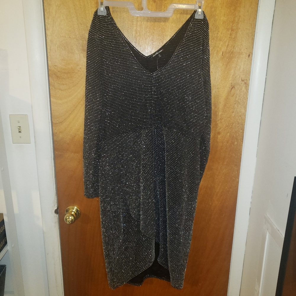 Charlotte Russe Shimmery Cocktail Plus Size Dress